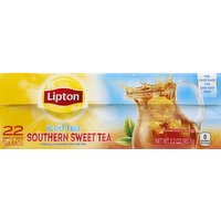 Lipton Iced Tea, Southern Sweet Tea, Family Size Tea Bags - 22 Each 