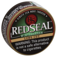 RedSeal Smokeless Tobacco, Long Cut, Wintergreen - 1.5 Ounce 