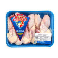 Smart Chicken Natural Raised Chicken Party Wings - 1.09 Pound 