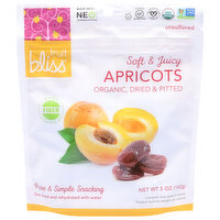 Fruit Bliss Apricots, Organic, Dried & Pitted - 5 Ounce 