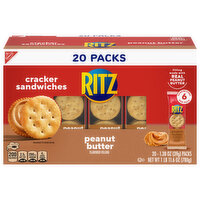 Ritz Cracker Sandwiches, Peanut Butter, 20 Packs - 20 Each 