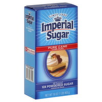 Imperial Sugar, Pure Cane, 10X Powdered - 16 Ounce 