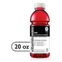 vitaminwater xxx, Electrolyte Enhanced Water W/ Vitamins, Açai-Blueberry-Pomegranate Drink - 20 Fluid ounce 