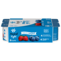 Yoplait Yogurt, Fat Free, Strawberry & Blueberry Patch, Light - 8 Each 