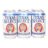 Richland Beverage Associates Texas Select Non Alcoholic Beer, 6 Pk - 6 Each 