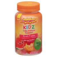 Emergen-C Daily Immune Support, Fruit Fiesta, Kidz