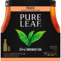 Pure Leaf Pure Leaf Real Brewed Tea Peach 16.9 Fl Oz 6 Count