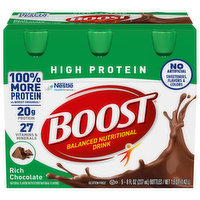 Boost Nutritional Drink, Balanced, High Protein, Rich Chocolate