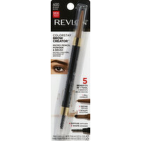 Revlon Micro Pencil Powder & Brush, Brow Creator, Blonde 600 - 0.0003 Ounce 