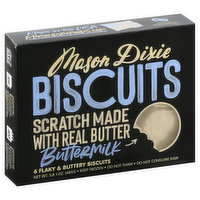 Mason Dixie Biscuits, Buttermilk - 6 Each 
