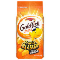 Goldfish Baked Snack Crackers, Xtra Cheddar - 6.6 Ounce 