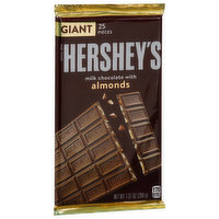 Hershey's Milk Chocolate, with Almonds, Giant - 7.37 Ounce 