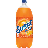 Sunkist Soda, Orange - 2 Litre 