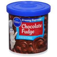 Pillsbury Frosting, Chocolate Fudge - 16 Ounce 