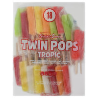 Budget Saver Twin Pops, Tropic - 18 Each 