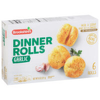 Brookshire's Dinner Rolls, Garlic - 6 Each 