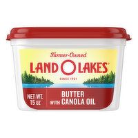 Land O Lakes Butter with Canola Oil - 15 Ounce 