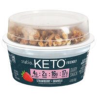 Keto Dairy Snack, Strawberry + Granola - 4.7 Ounce 