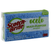 Scotch - Brite Sponges, Utility, Multi-Purpose, 2 Pack - 2 Each 