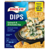 Birds Eye Dips, Spinach & Artichoke Dip - 10 Ounce 