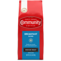 Community Coffee Breakfast Blend Medium Roast Ground Coffee - 32 Ounce 