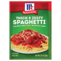 McCormick Thick And Zesty Spaghetti Sauce Seasoning Mix - 1.37 Ounce 
