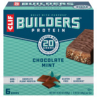 Builders Protein Bars, Chocolate Mint - 6 Each 