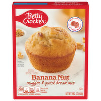 Betty Crocker Muffin & Quick Bread Mix, Banana Nut - 12.3 Ounce 