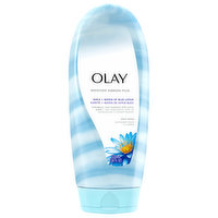 Olay Body Wash, Moisture Ribbons Plus, Shea + Notes of Blue Lotus