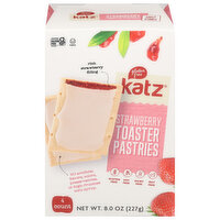 Katz Gluten Free Toaster Pastries, Strawberry - 4 Each 