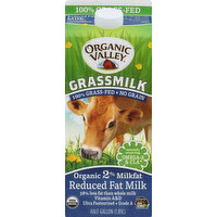 Organic Valley Milk, Reduced Fat, 2% Milkfat