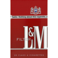 L M Cigarettes, Filter - 20 Each 