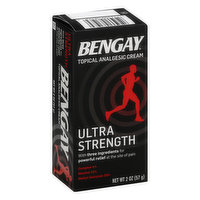 Bengay Analgesic Cream, Topical, Ultra Strength - 2 Ounce 