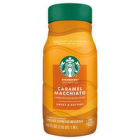 Starbucks Espresso Beverage, Chilled, Caramel Macchiato - 40 Fluid ounce