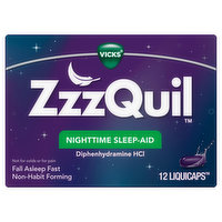 Vicks Nighttime Sleep-Aid, LiquiCaps