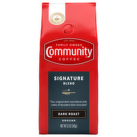 Community Signature Blend Dark Roast Ground Coffee - 12 Ounce 