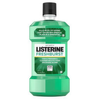 Listerine Mouthwash, Antiseptic, Freshburst - 1 Litre