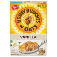 Honey Bunches Of Oats Cereal, Vanilla - 12 Ounce 