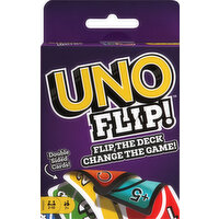 Uno Cards, Double Sided, Flip - 1 Each 