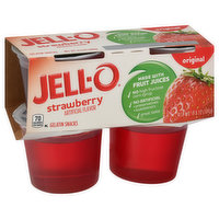 Jell-O Gelatin Snacks, Original, Strawberry - 13.5 Ounce