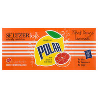 Polar Seltzer'ade, Blood Orange Lemonade - 8 Each 