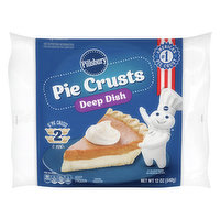 Pillsbury Pie Crusts, Deep Dish - 12 Ounce