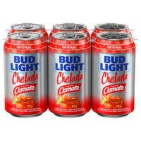 Bud Light Beer, Chelada, Original - 6 Each 