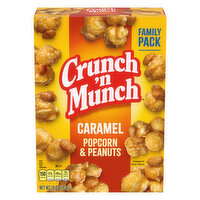 Crunch 'n Munch Caramel Popcorn with Peanuts - 10 Ounce 