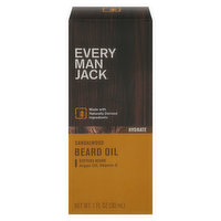 Every Man Jack Beard Oil, Hydrate, Sandalwood - 1 Fluid ounce 