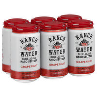 Ranch Water Hard Seltzer, Grapefruit, Blue Agave - 6 Each
