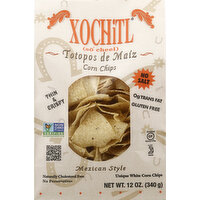 Xochitl Corn Chips, White, Mexican Style - 12 Ounce 