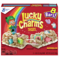 Lucky Charms Treats Bars, Marshmallow - 8 Each 