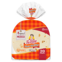 Tia Rosa Flour Tortillas, Fajita - 20 Each 