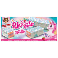 Little Debbie Unicorn Cakes, Sparkling Strawberry - 8 Each 